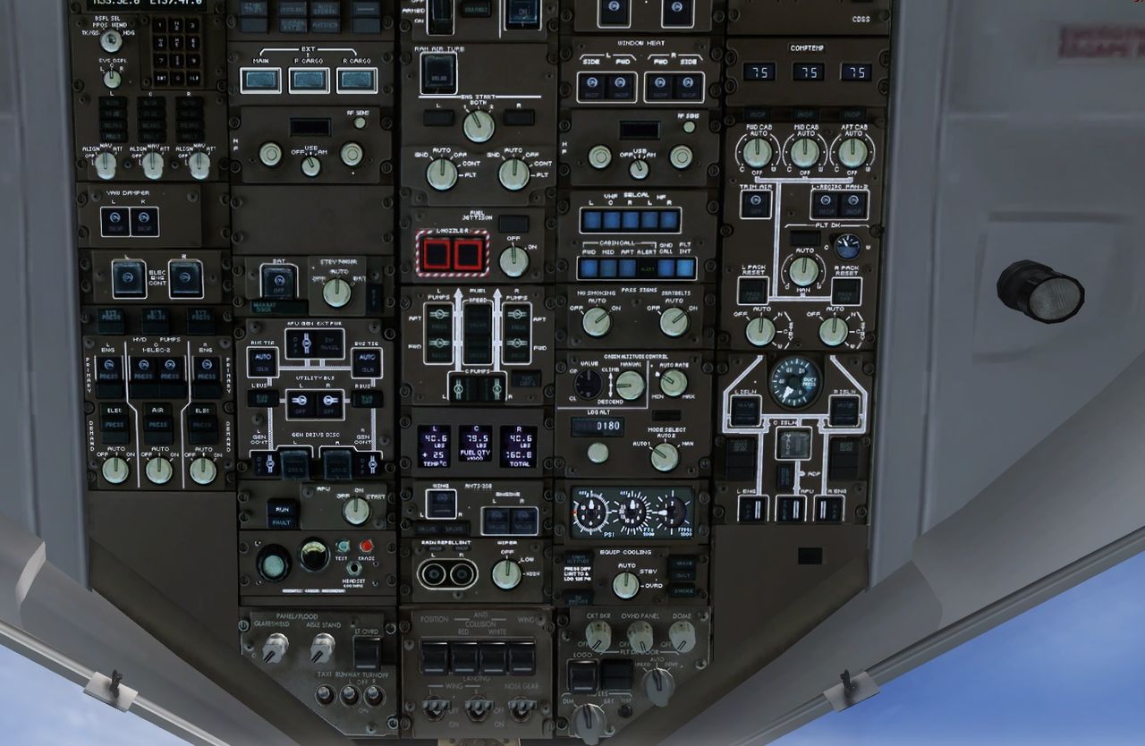 Zinertek hd virtual cockpit for the level d 767 flight